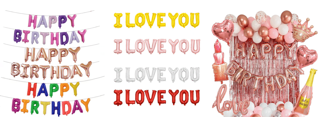 ১৬ ইঞ্চি অক্ষর ফয়েল বেলুনে কোন অক্ষর থাকে? বিনামূল্যে সমন্বয় সমর্থন?