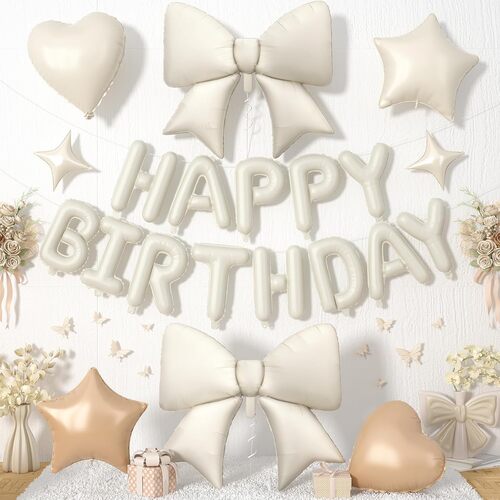 নম গিঁট বেলুন জন্মদিন সেট