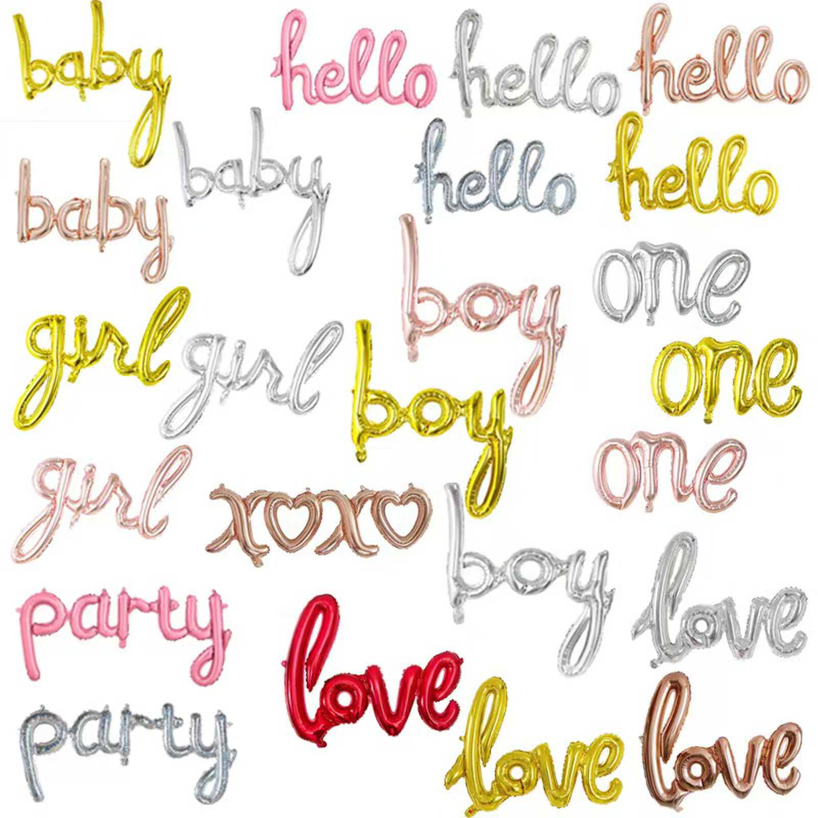 সংযুক্ত ফয়েল বেলুন