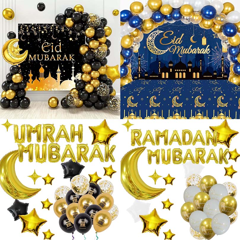 Eid দ আল-ফিটার বেলুন গারল্যান্ড কিটস