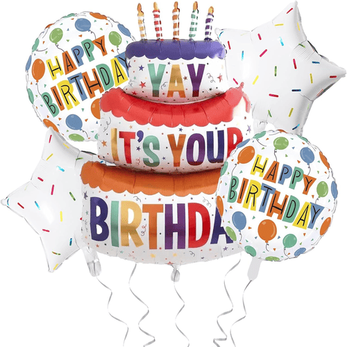 ফয়েল বেলুন জন্মদিন সেট