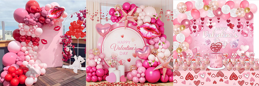 Valentines Day Balloon Arch Kit