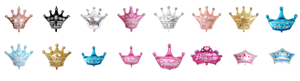 Crown foil balloon