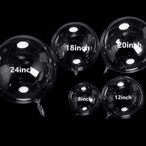 স্বচ্ছ বোবো বেলুন